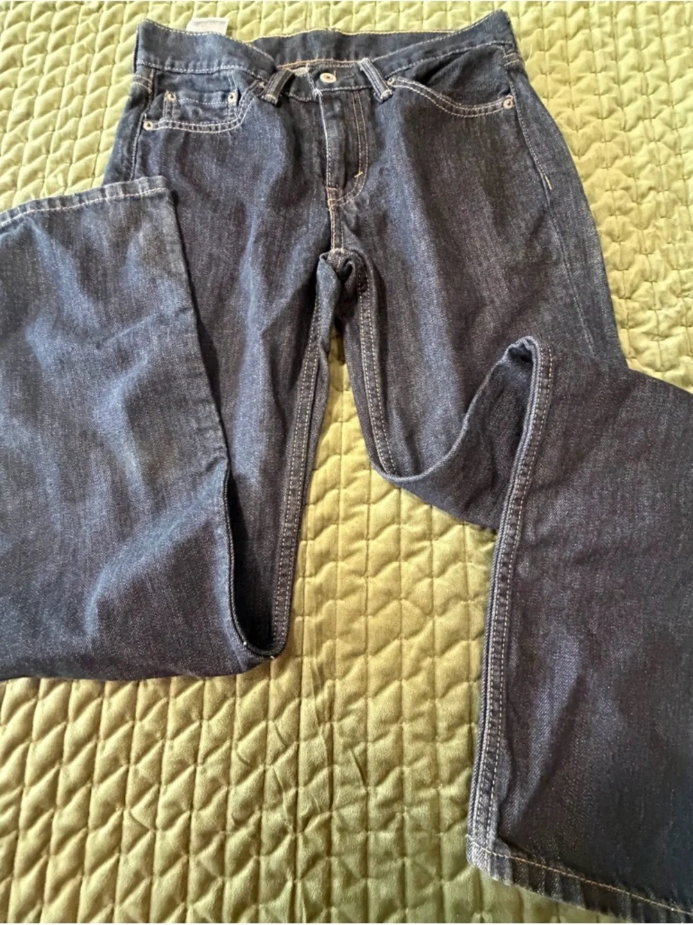 Levi’s 514‎ Dark Wash Straight Leg Jeans  denim size 28 x 32